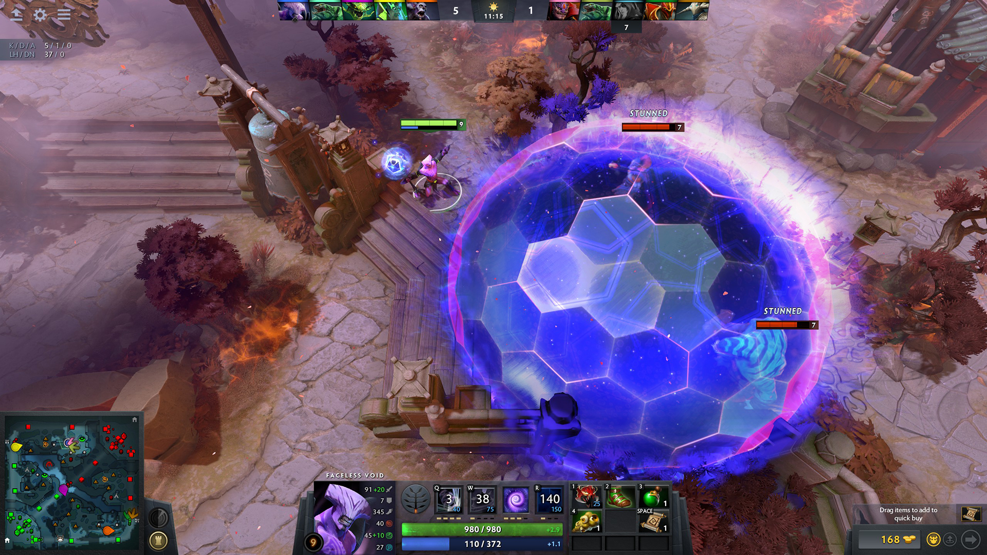 Dota 2 screenshot; context image, not a frame from the TI2018 final.